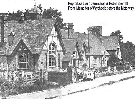 Rashwood School 1905, original photgraph from Nellie Copson
