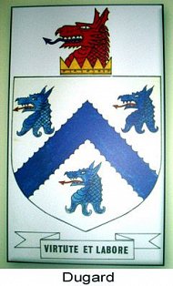 Dugard family crest